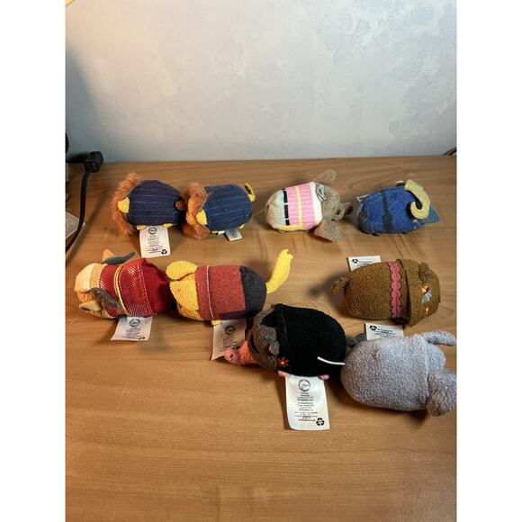 Lot of 9 Disney Zootopia Tsum Tsum Beanbag Stuffed Animals - Picture 6 of 7